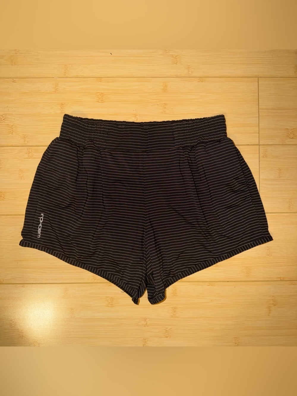 Inphorm Stripe Athletic Shorts